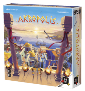 La boîte du jeu Akropolis