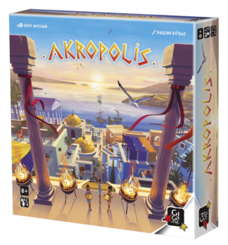 La boîte du jeu Akropolis