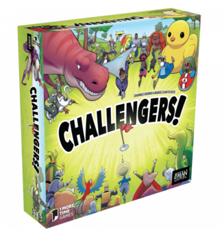 La boîte du jeu Challengers
